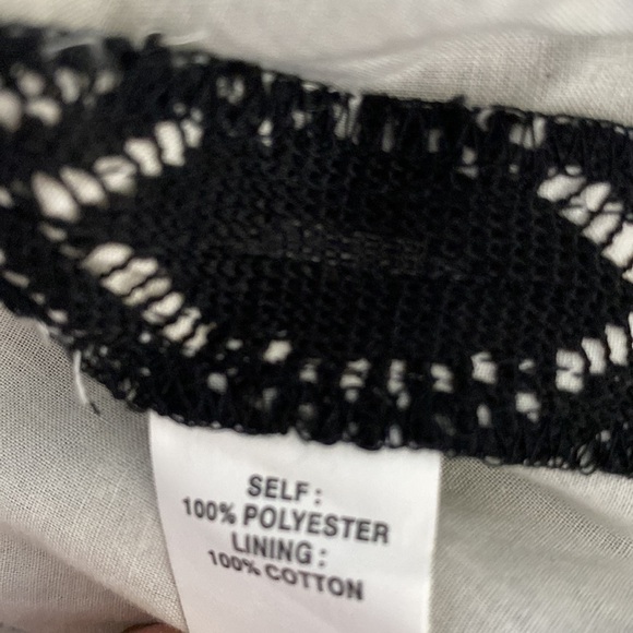 Phoebe Lace Scalloped Edge 3/4 Sleeve Black Dress Size 2 - Picture 14 of 16